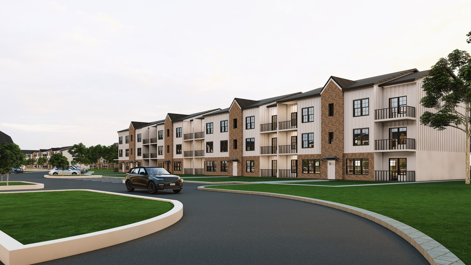 Maison Hills community exterior